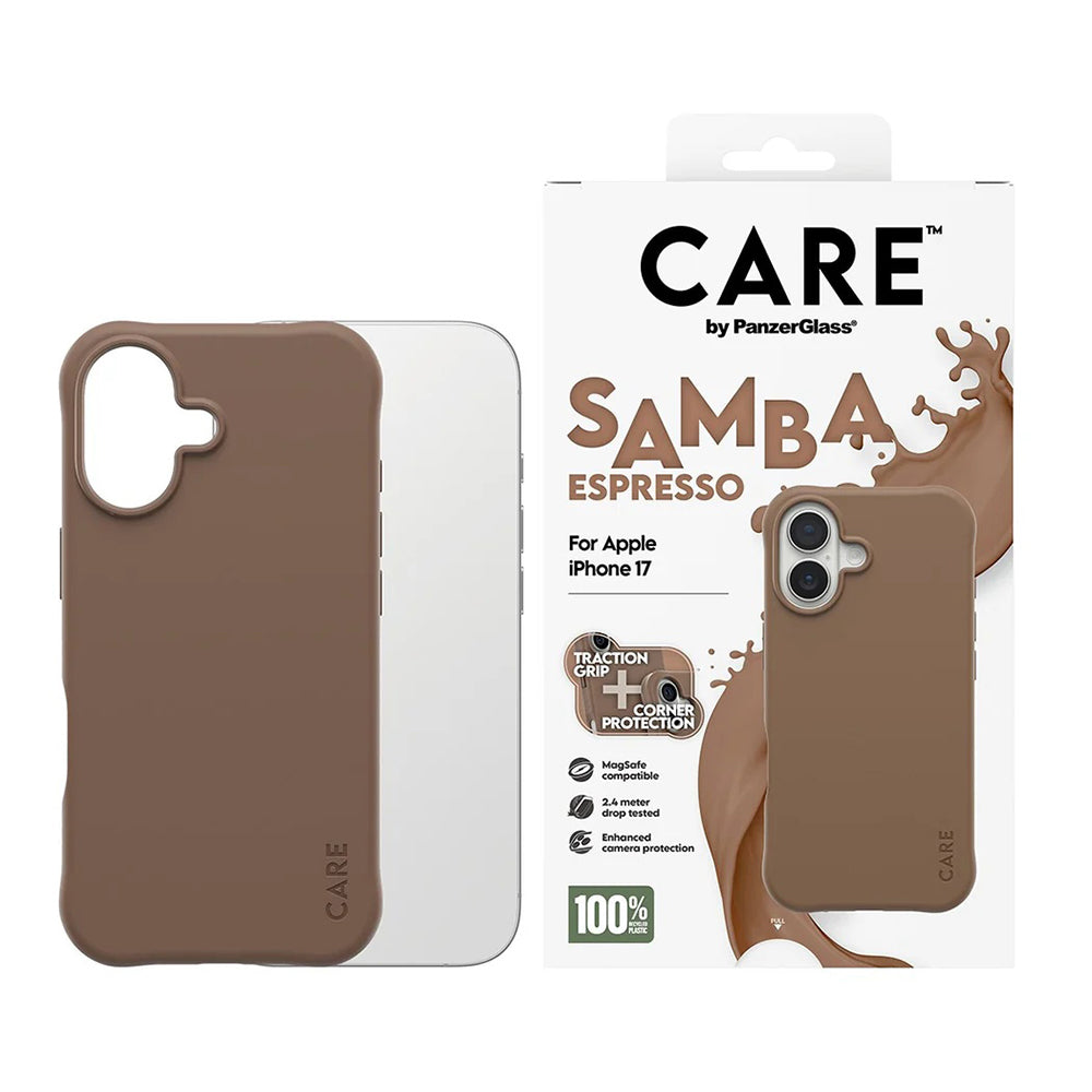 Θήκη MagSafe για Apple iPhone 17, PanzerGlass, Care Fashionable, Καφέ