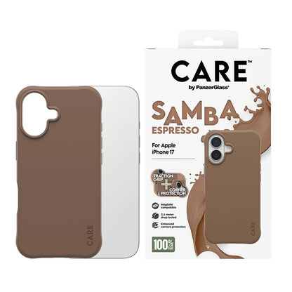 Θήκη MagSafe για Apple iPhone 17, PanzerGlass, Care Fashionable, Καφέ