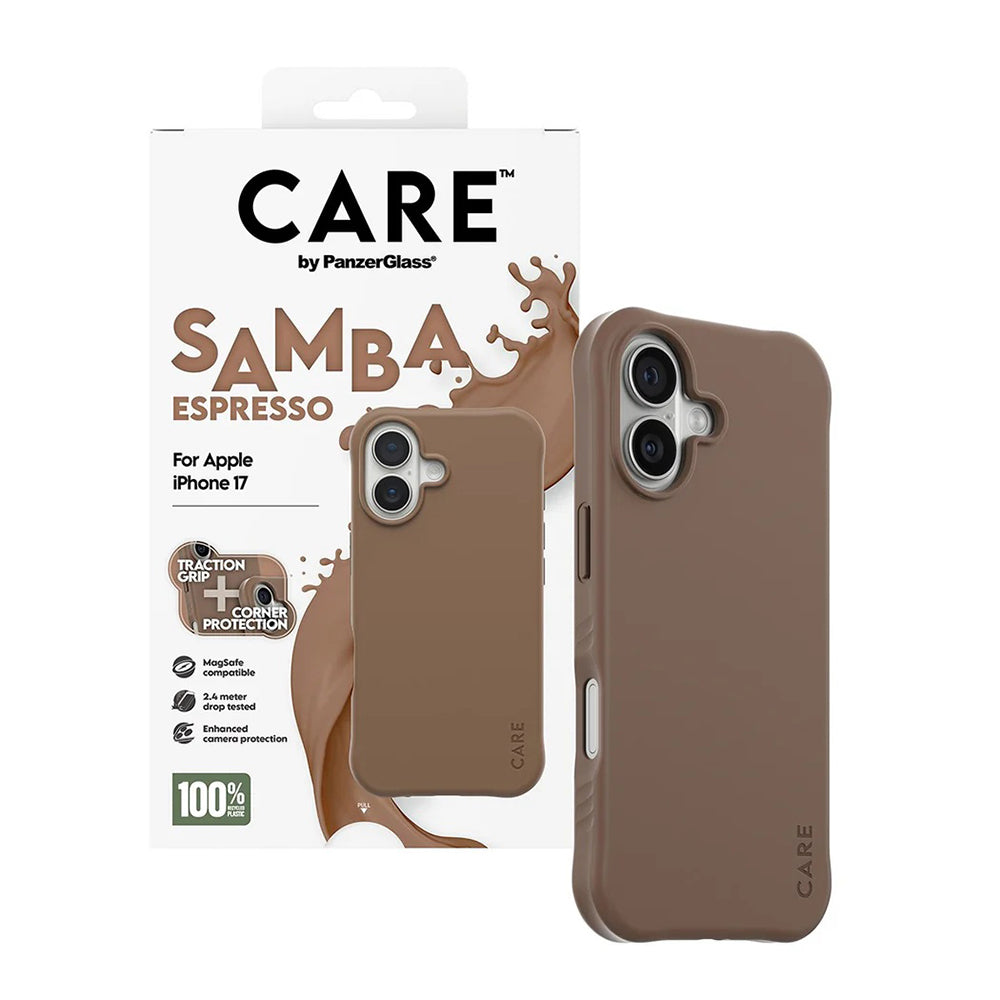Θήκη MagSafe για Apple iPhone 17, PanzerGlass, Care Fashionable, Καφέ