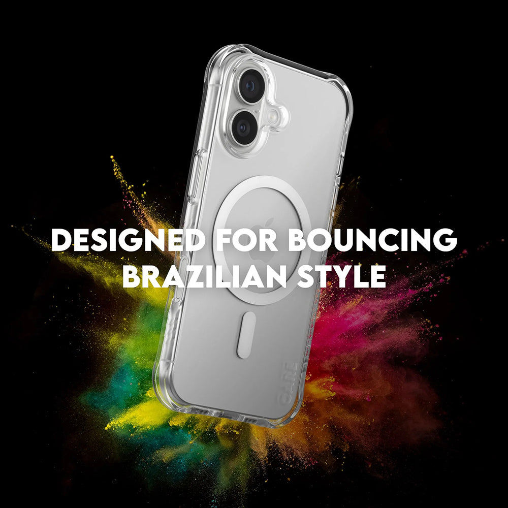 Θήκη MagSafe για Apple iPhone 17, PanzerGlass, Care Fashionable, Διαφανής Λευκή