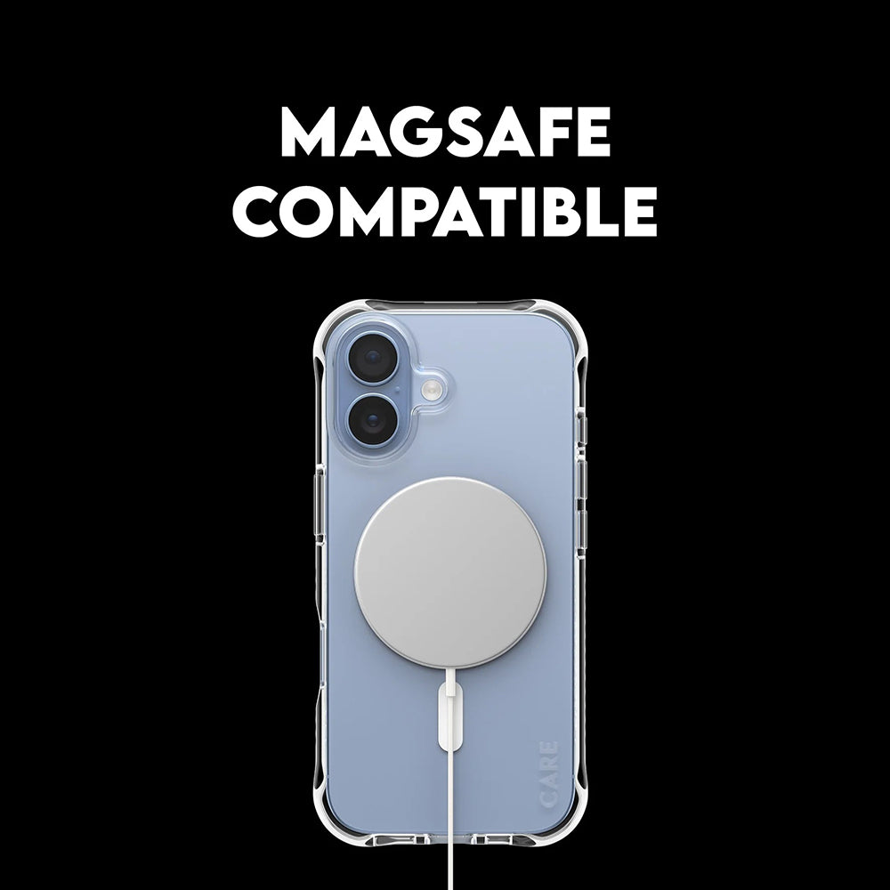 Θήκη MagSafe για Apple iPhone 17, PanzerGlass, Care Fashionable, Διαφανής Λευκή