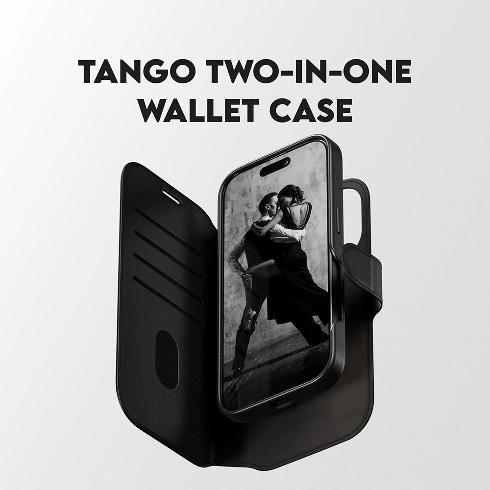 Θήκη MagSafe για Apple iPhone 17, PanzerGlass, Care Feature Tango Two-in-One, Μαύρη