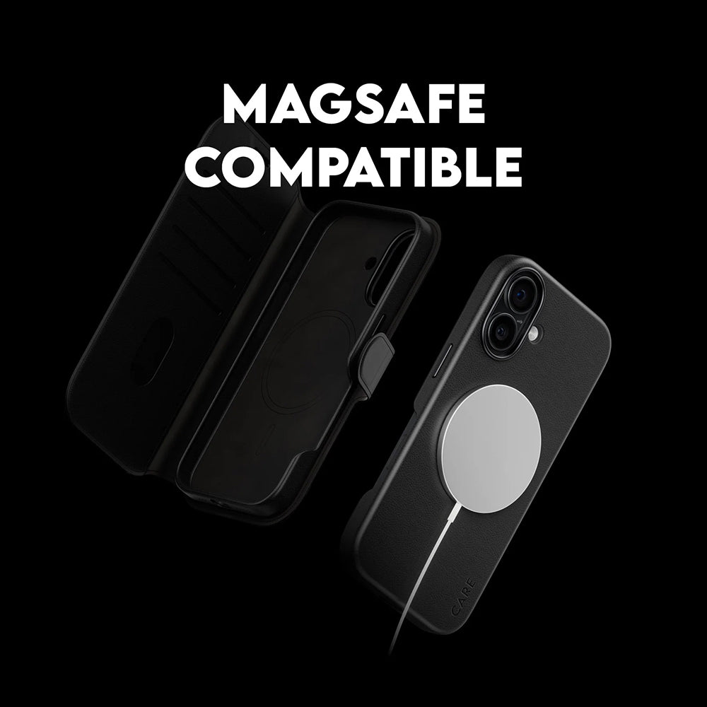 Θήκη MagSafe για Apple iPhone 17, PanzerGlass, Care Feature Tango Two-in-One, Μαύρη