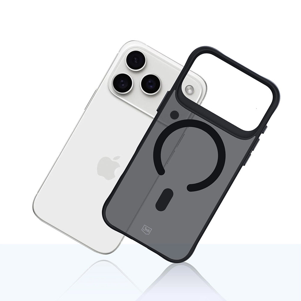 Θήκη MagSafe για Apple iPhone 17 Pro, 3MK, Smoke MagCase, Μαύρη