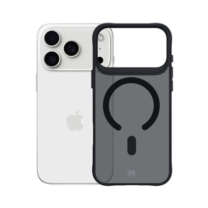 Θήκη MagSafe για Apple iPhone 17 Pro, 3MK, Smoke MagCase, Μαύρη