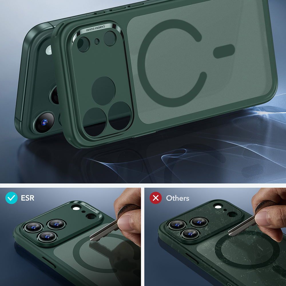 Θήκη MagSafe για Apple iPhone 17 Pro, ESR, Classic Hybrid, Σατινέ Πράσινο
