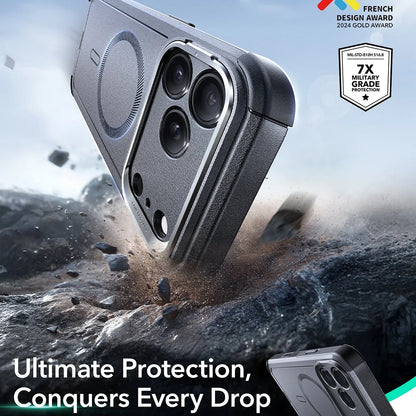 Θήκη MagSafe για Apple iPhone 17 Pro, ESR, Cyber Armor Kickstand, Γκρι