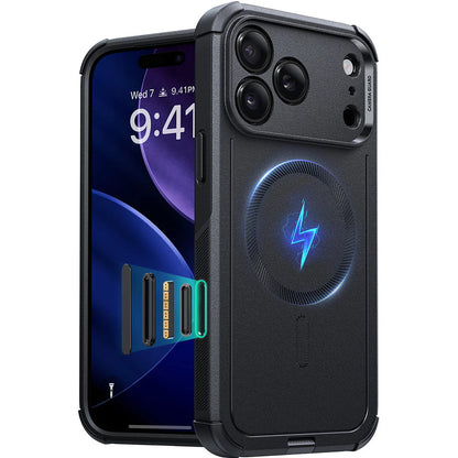 Θήκη MagSafe για Apple iPhone 17 Pro, ESR, Cyber, Μαύρη