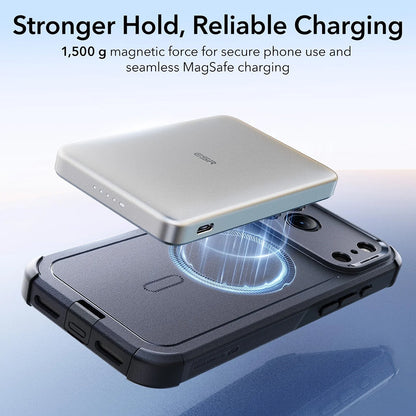 Θήκη MagSafe για Apple iPhone 17 Pro, ESR, Cyber, Μαύρη