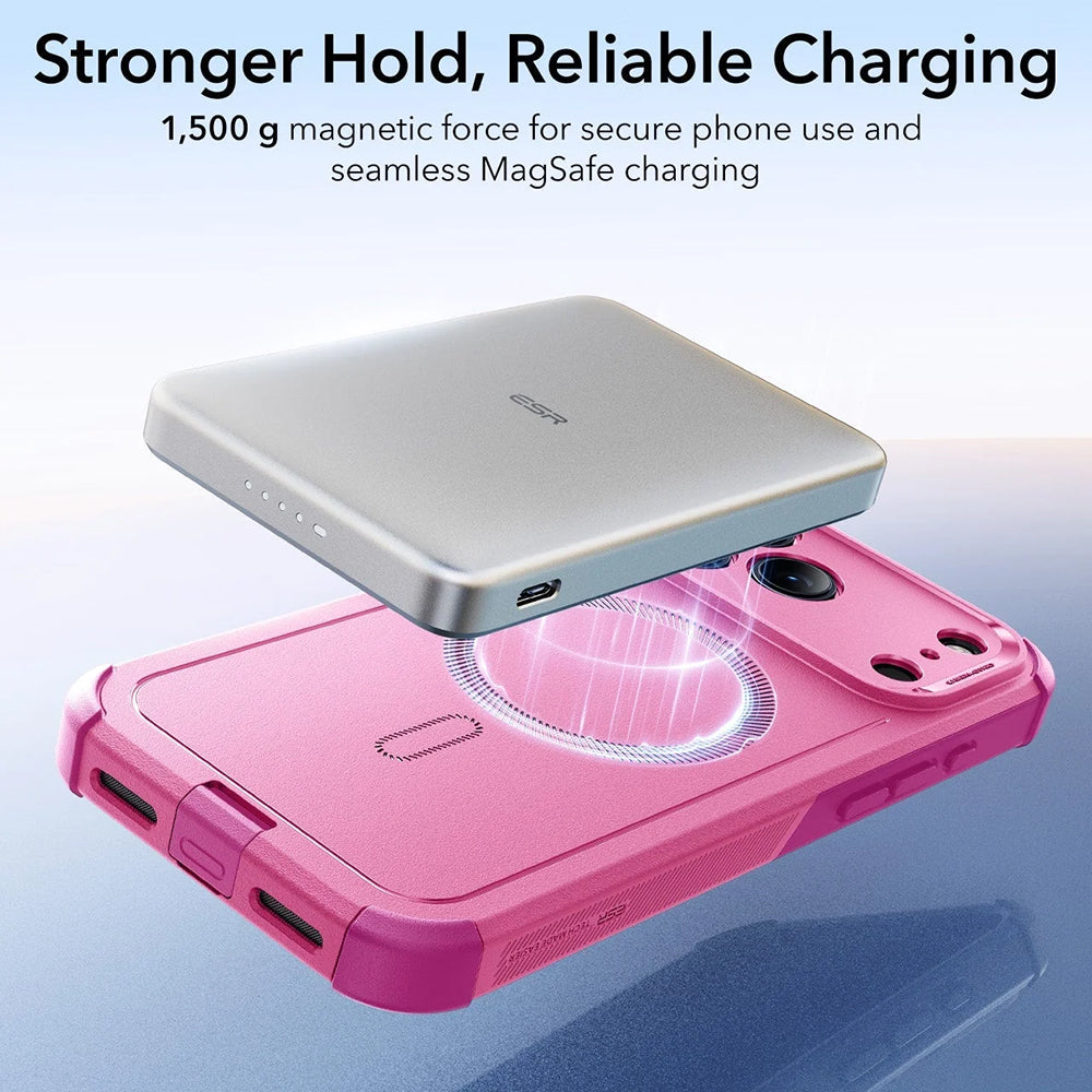 Θήκη MagSafe για Apple iPhone 17 Pro, ESR, Cyber, Ροζ