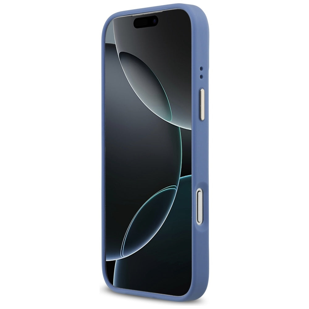 MagSafe Case for Apple iPhone 17 Pro, Guess, 4G Classic, Blue
