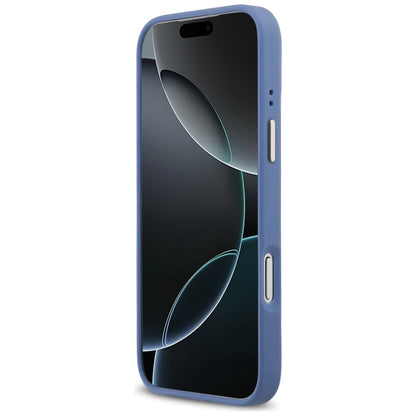 MagSafe Case for Apple iPhone 17 Pro, Guess, 4G Classic, Blue