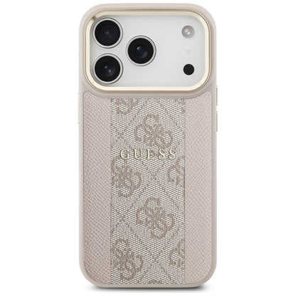 MagSafe Case for Apple iPhone 17 Pro, Guess, 4G Stripe, Pink