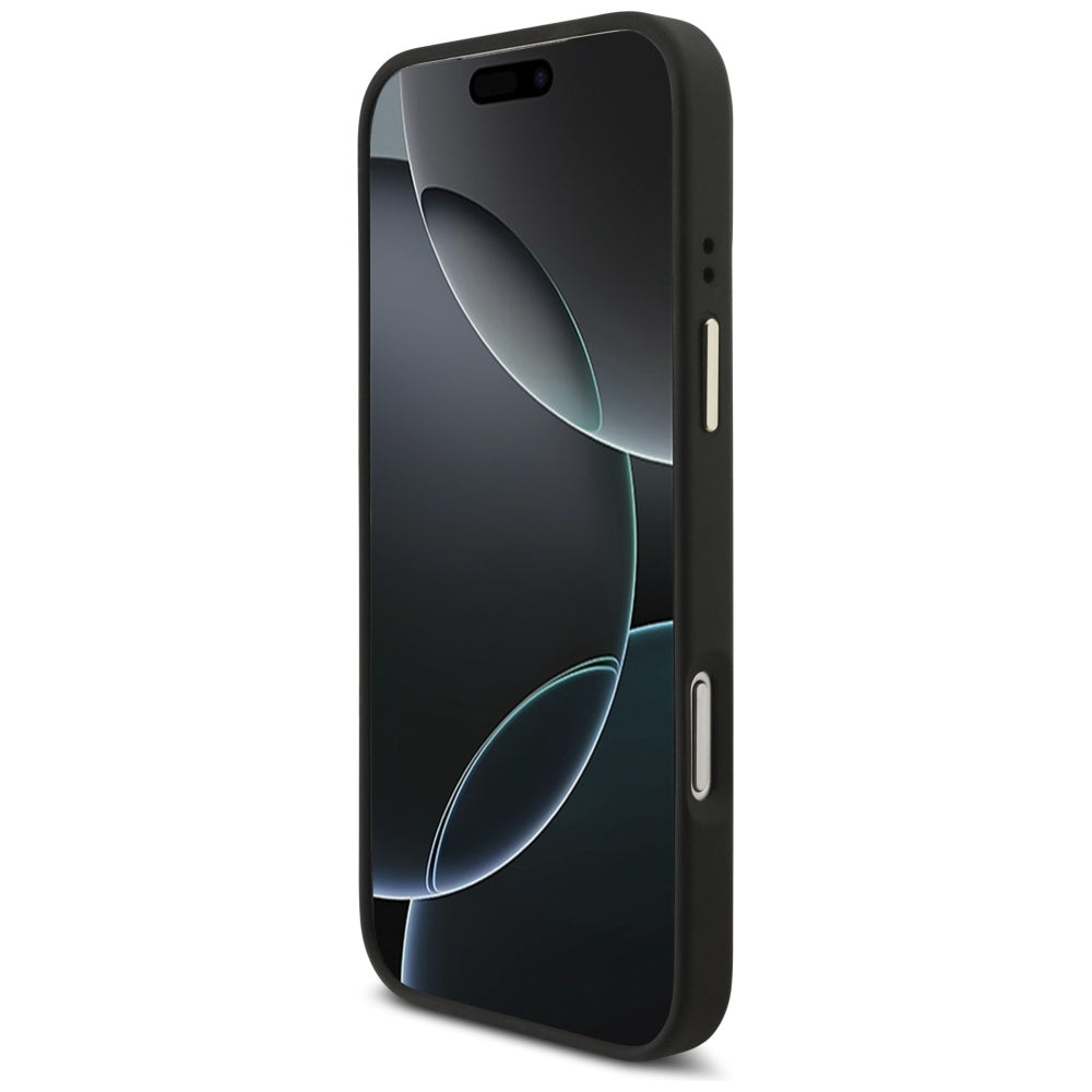 MagSafe Case for Apple iPhone 17 Pro, Guess, 4G Card Slot, Black