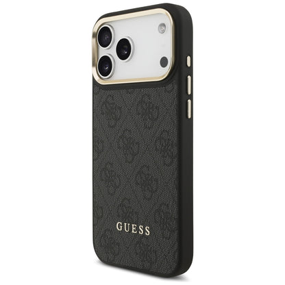 MagSafe Case for Apple iPhone 17 Pro, Guess, 4G Card Slot, Black