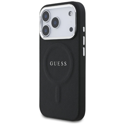 MagSafe Case for Apple iPhone 17 Pro, Guess, Classic Logo, Black