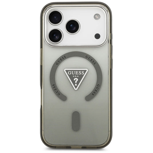 Θήκη MagSafe για Apple iPhone 17 Pro, Guess, IML Gradient Triangle Logo, Χακί