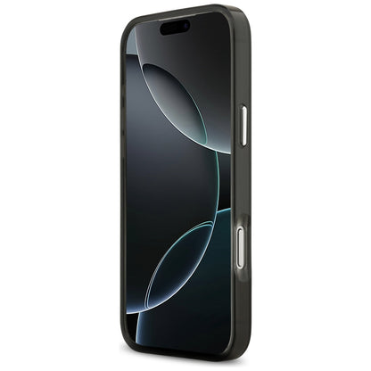 Θήκη MagSafe για Apple iPhone 17 Pro, Karl Lagerfeld, IML Aquarelle Logo Karl & Choupette, Μαύρη