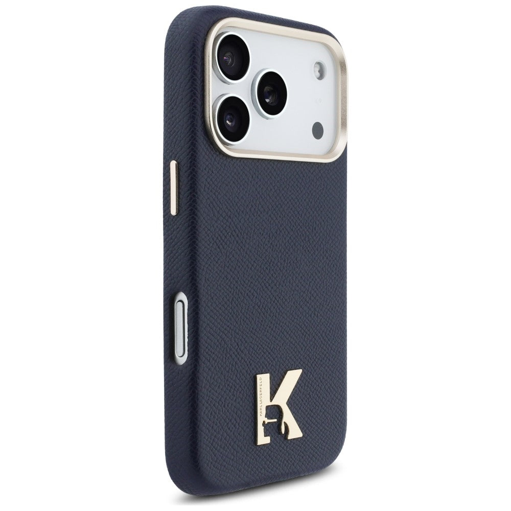 Θήκη MagSafe για Apple iPhone 17 Pro, Karl Lagerfeld, Karl Head Logo, Μπλε