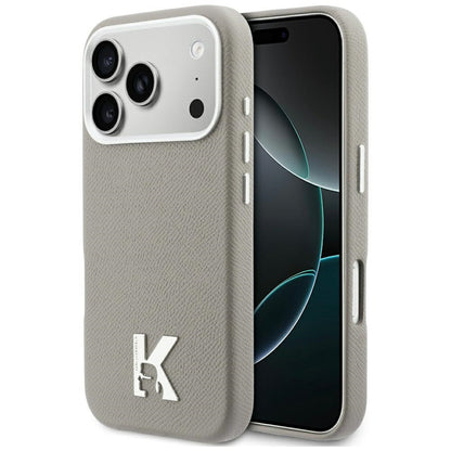 Θήκη MagSafe για Apple iPhone 17 Pro, Karl Lagerfeld, Karl Head Logo, Γκρι