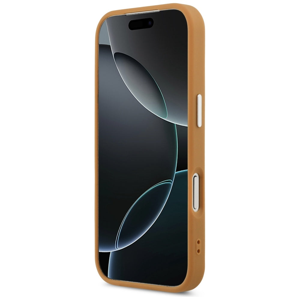 Θήκη MagSafe για Apple iPhone 17 Pro, Karl Lagerfeld, Point & Metal Logo, Καφέ