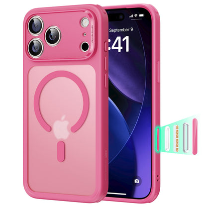 Θήκη MagSafe για Apple iPhone 17 Pro Max, ESR, Classic Hybrid, Ροζ Σατέν