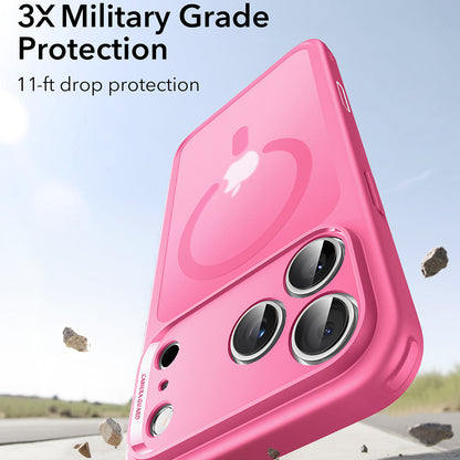 Θήκη MagSafe για Apple iPhone 17 Pro Max, ESR, Classic Hybrid, Ροζ Σατέν