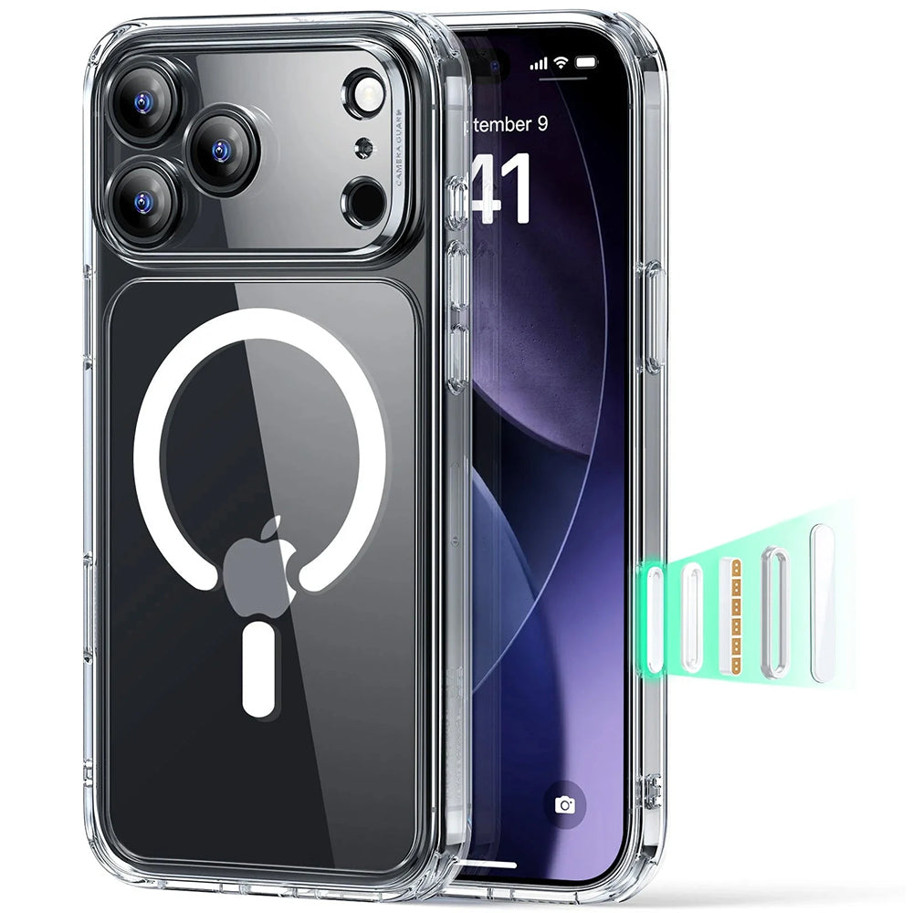 Θήκη MagSafe για Apple iPhone 17 Pro Max, ESR, Classic Hybrid, Διάφανη