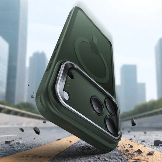 Θήκη MagSafe για Apple iPhone 17 Pro Max, ESR, Classic Hybrid, Σατινέ Πράσινο