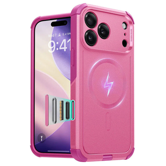 Θήκη MagSafe για Apple iPhone 17 Pro Max, ESR, Cyber, Ροζ