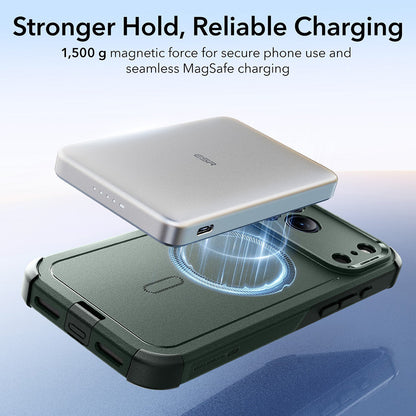 Θήκη MagSafe για Apple iPhone 17 Pro Max, ESR, Cyber, Πράσινη