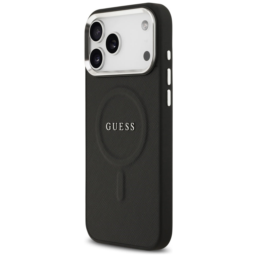 MagSafe Case for Apple iPhone 17 Pro Max, Guess, Classic Logo, Black