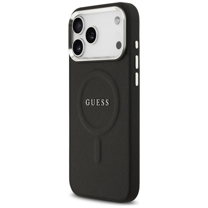 MagSafe Case for Apple iPhone 17 Pro Max, Guess, Classic Logo, Black