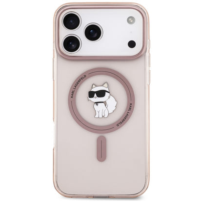 Θήκη MagSafe για Apple iPhone 17 Pro Max, Karl Lagerfeld, IML Choupette, Ροζ