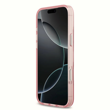 Θήκη MagSafe για Apple iPhone 17 Pro Max, Karl Lagerfeld, IML Sketch Logo Choupette, Ροζ