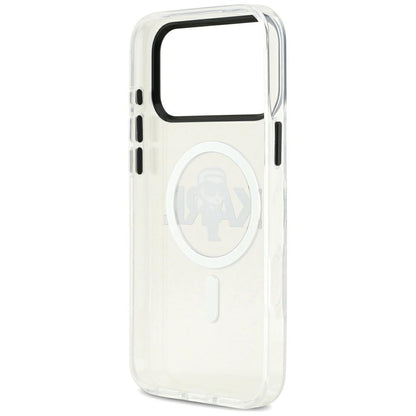 Θήκη MagSafe για Apple iPhone 17 Pro Max, Karl Lagerfeld, IML Sketch Logo Karl, Διάφανη
