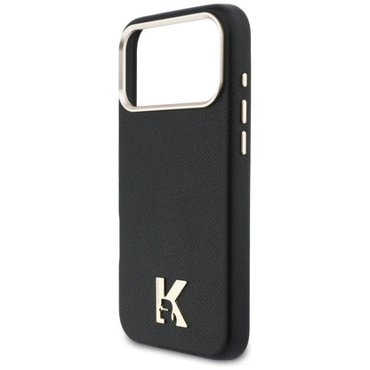 Θήκη MagSafe για Apple iPhone 17 Pro Max, Karl Lagerfeld, Karl Head Logo, Μαύρη