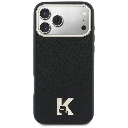 Θήκη MagSafe για Apple iPhone 17 Pro Max, Karl Lagerfeld, Karl Head Logo, Μαύρη