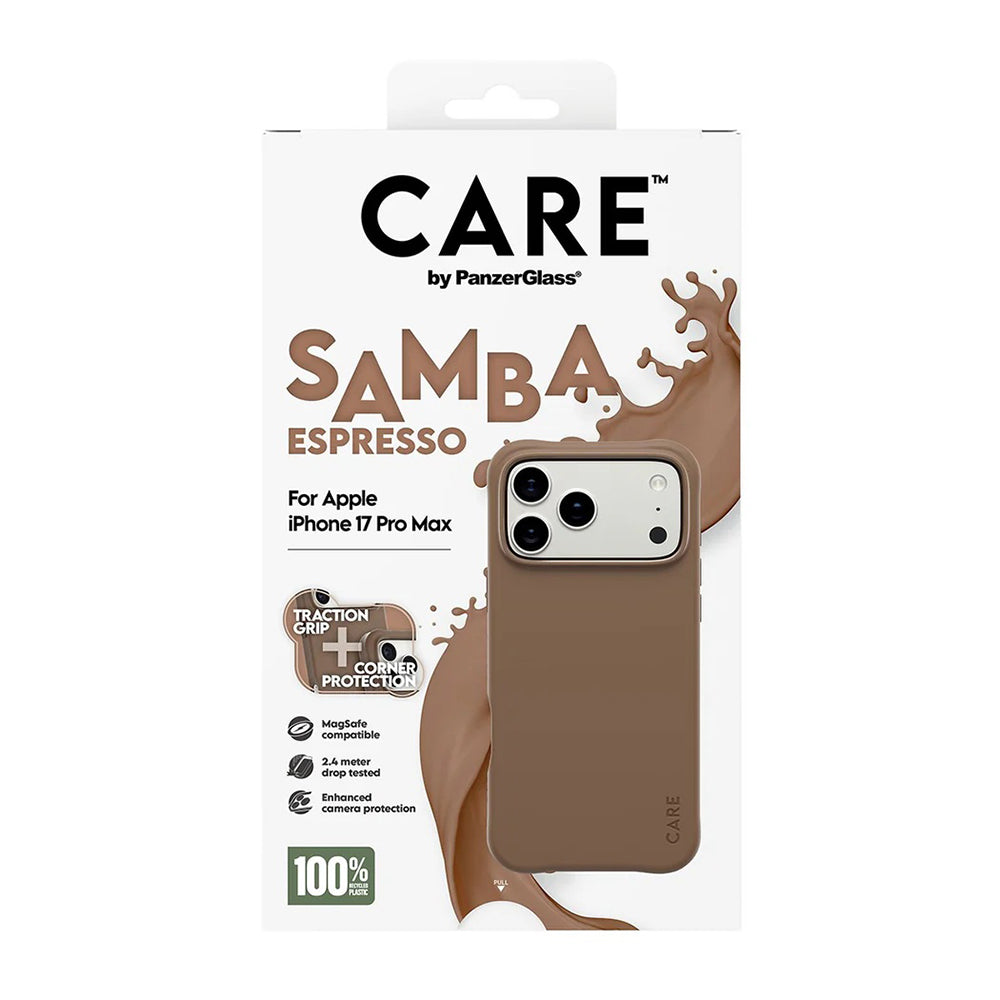 Θήκη MagSafe για Apple iPhone 17 Pro Max, PanzerGlass, Care Fashionable, Καφέ