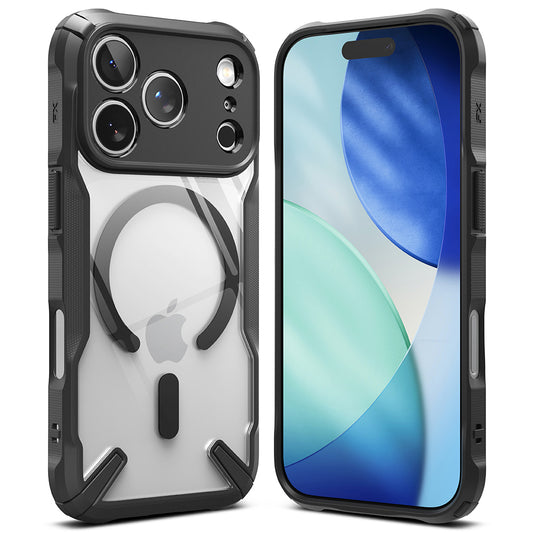 Θήκη MagSafe για Apple iPhone 17 Pro Max, Ringke, Fusion X, Μαύρη