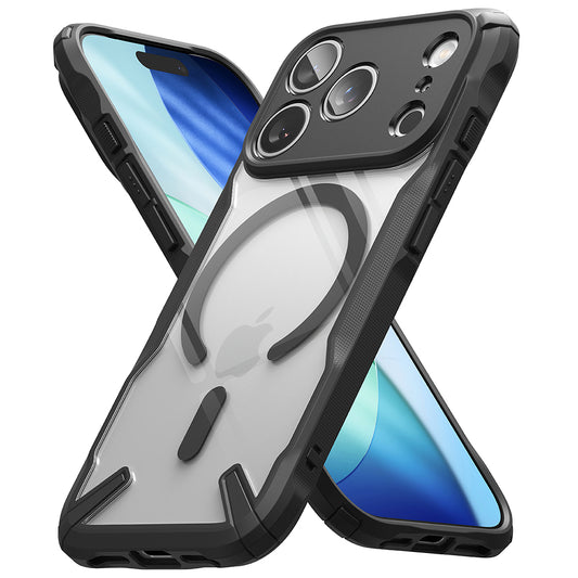 Θήκη MagSafe για Apple iPhone 17 Pro Max, Ringke, Fusion X, Μαύρη