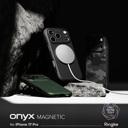 Θήκη MagSafe για Apple iPhone 17 Pro Max, Ringke, Onyx, Μαύρη