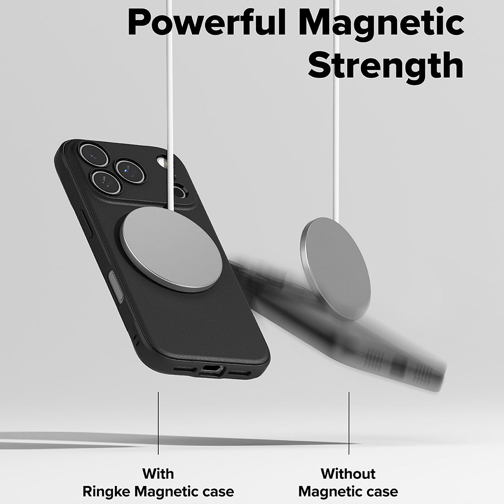 Θήκη MagSafe για Apple iPhone 17 Pro Max, Ringke, Onyx, Μαύρη