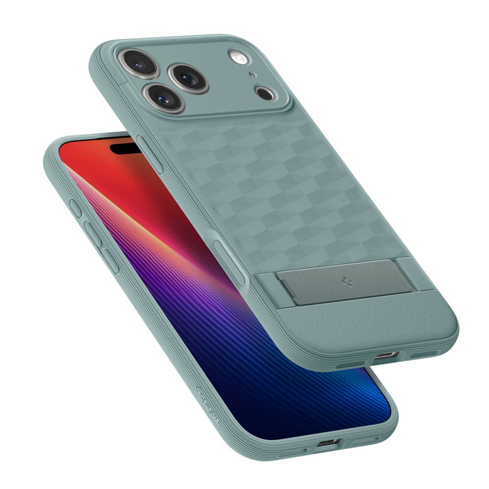 Θήκη MagSafe για Apple iPhone 17 Pro Max, Spigen, Caseology Parallax S, Πράσινη