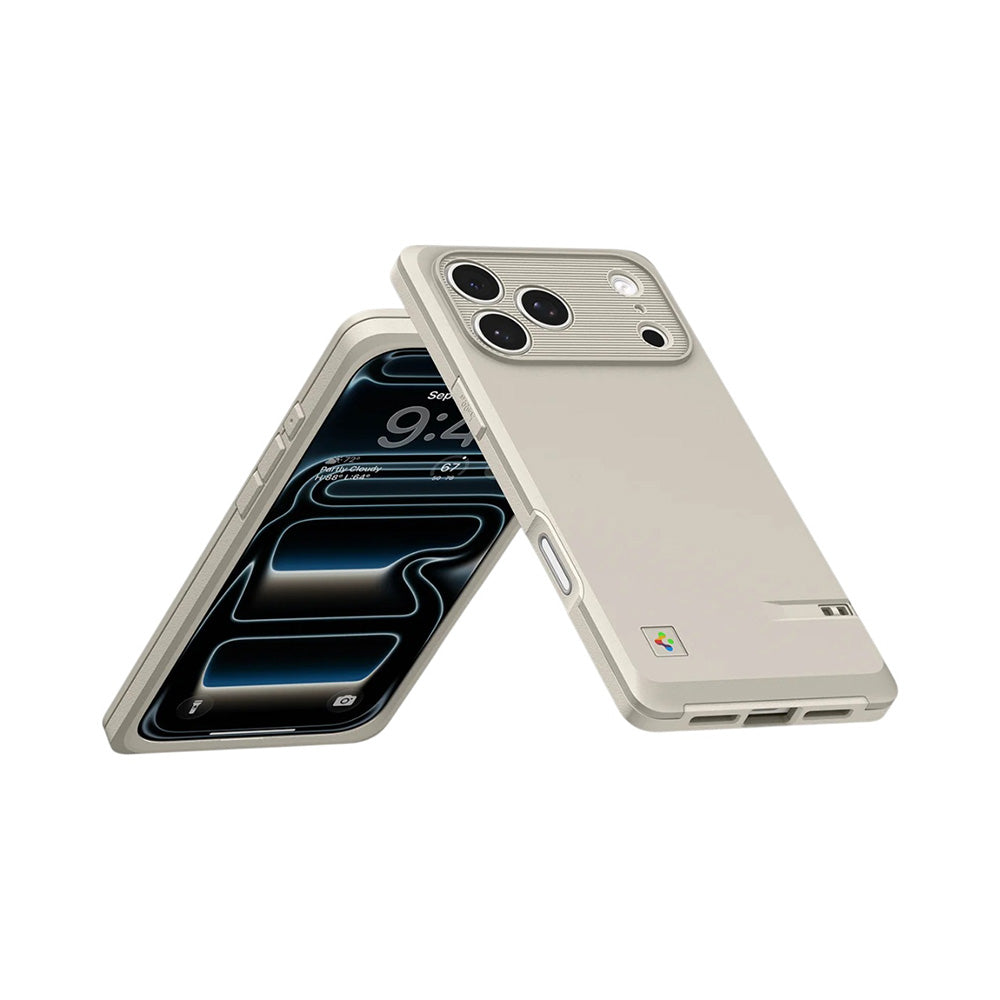 Θήκη MagSafe για Apple iPhone 17 Pro Max, Spigen, Classic LS, Κρεμ ACS10478
