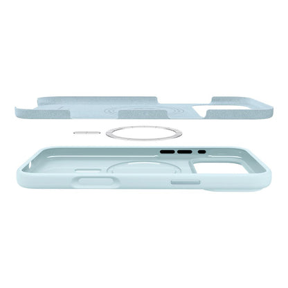 MagSafe Case for Apple iPhone 17 Pro Max, Spigen, Silicone Fit, Blue