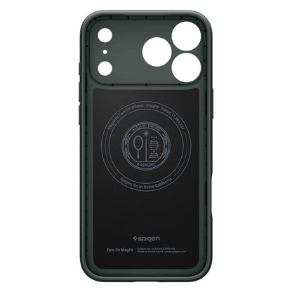 Θήκη MagSafe για Apple iPhone 17 Pro Max, Spigen, Thin Fit, Πράσινο ACS10275
