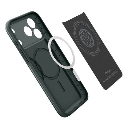 Θήκη MagSafe για Apple iPhone 17 Pro Max, Spigen, Thin Fit, Πράσινο ACS10275
