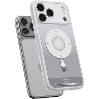 MagSafe Case for Apple iPhone 17 Pro Max, Spigen, Ultra Hybrid Classic, Silver