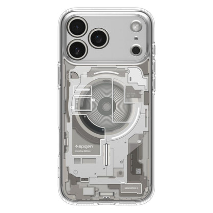 Θήκη MagSafe για Apple iPhone 17 Pro Max, Spigen, Ultra Hybrid Neo One, Διάφανη